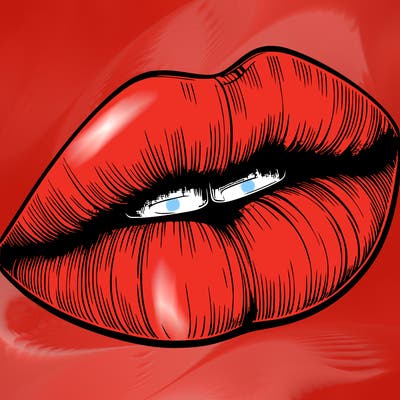 realistic lips