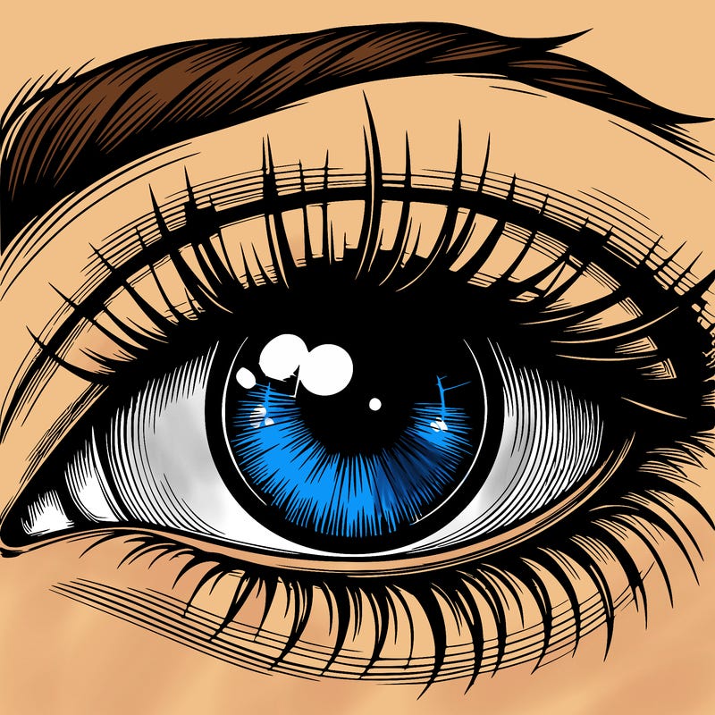 realistic eye