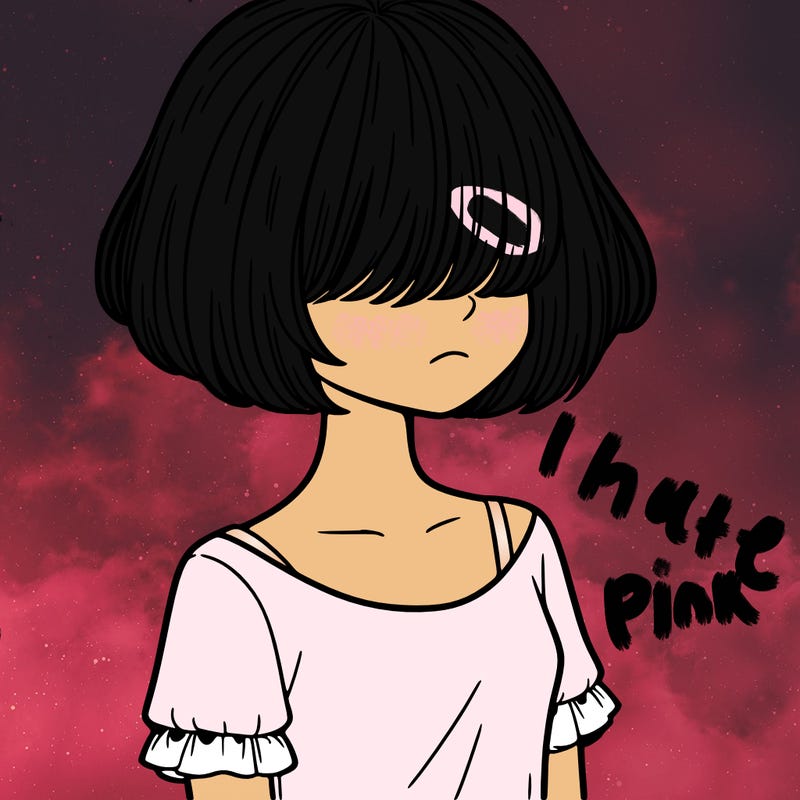 girl with short hair