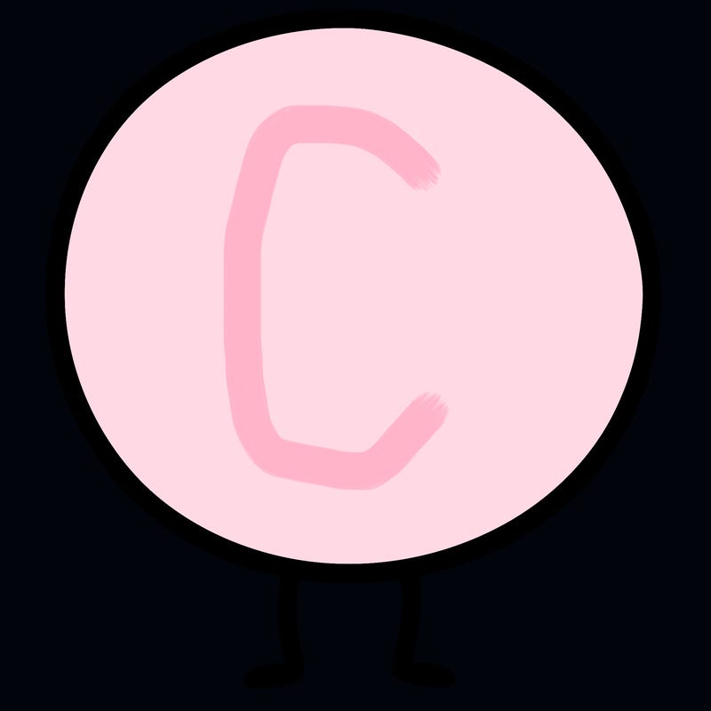 a plain circle with nothing else