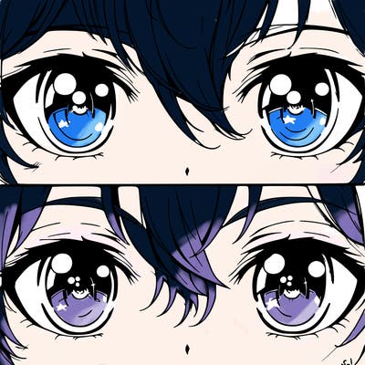 anime eyes