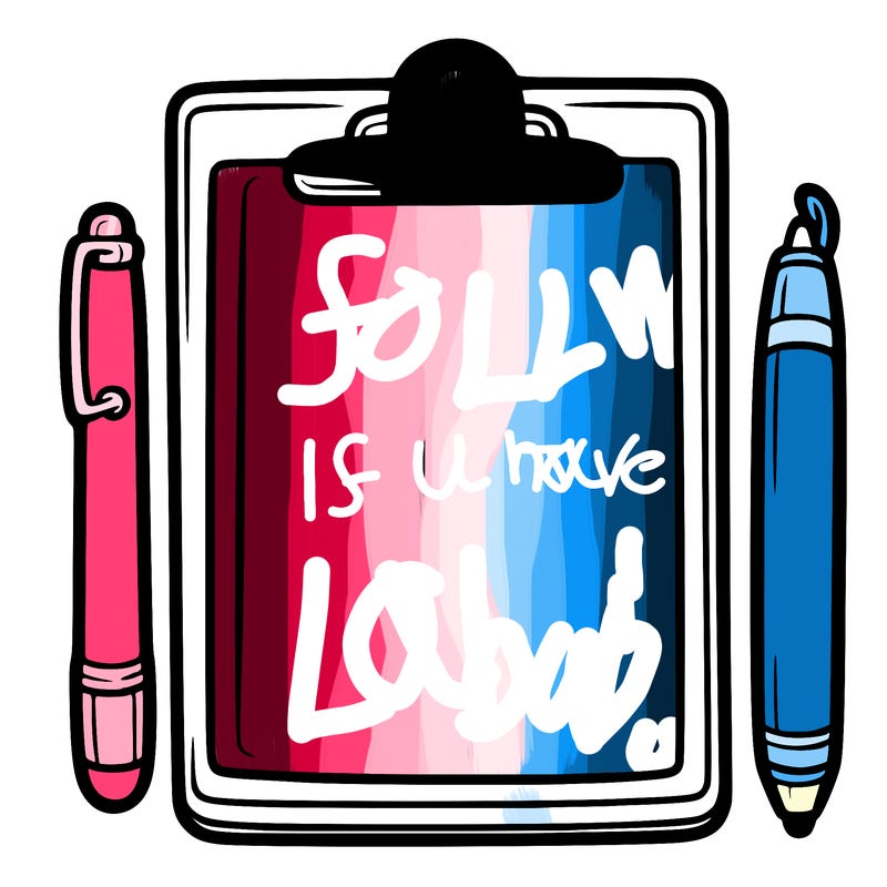 blank clip board with pen