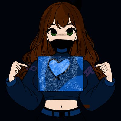 girl holding a blank sign in a long sleeve crop top