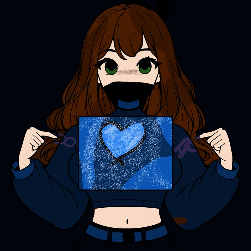 girl holding a blank sign in a long sleeve crop top