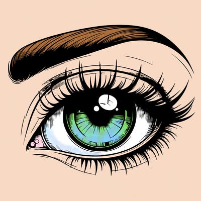 realistic eye