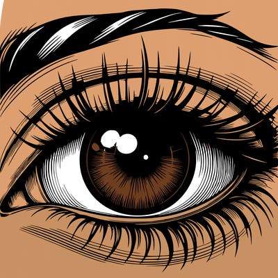 realistic eye