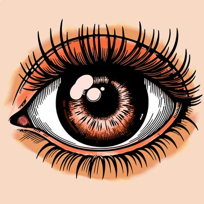 realistic eye