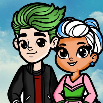 zed and addison from zombies