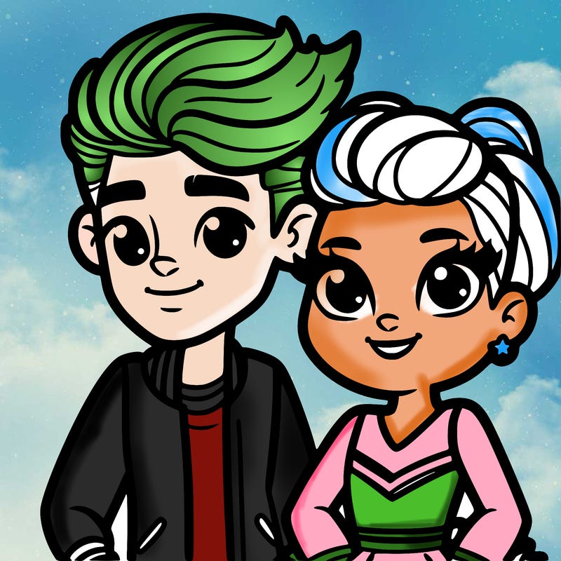 zed and addison from zombies