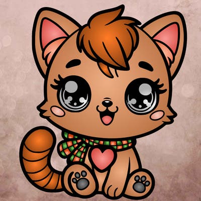 fun cute cat