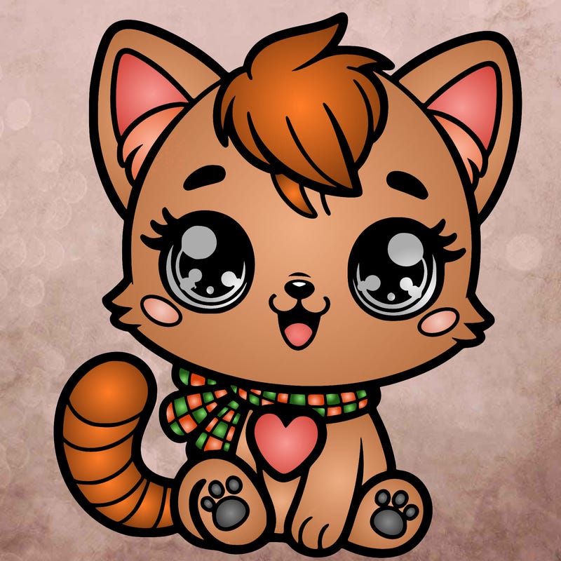 fun cute cat
