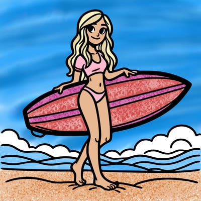 surfer girl
