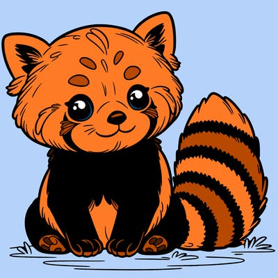 red panda