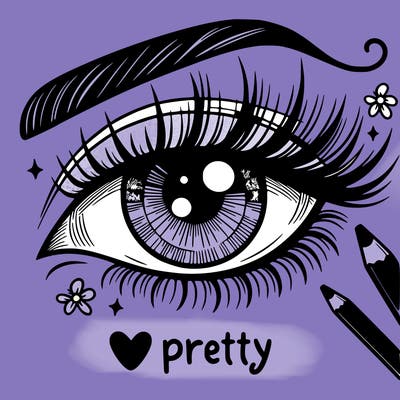 pretty eye