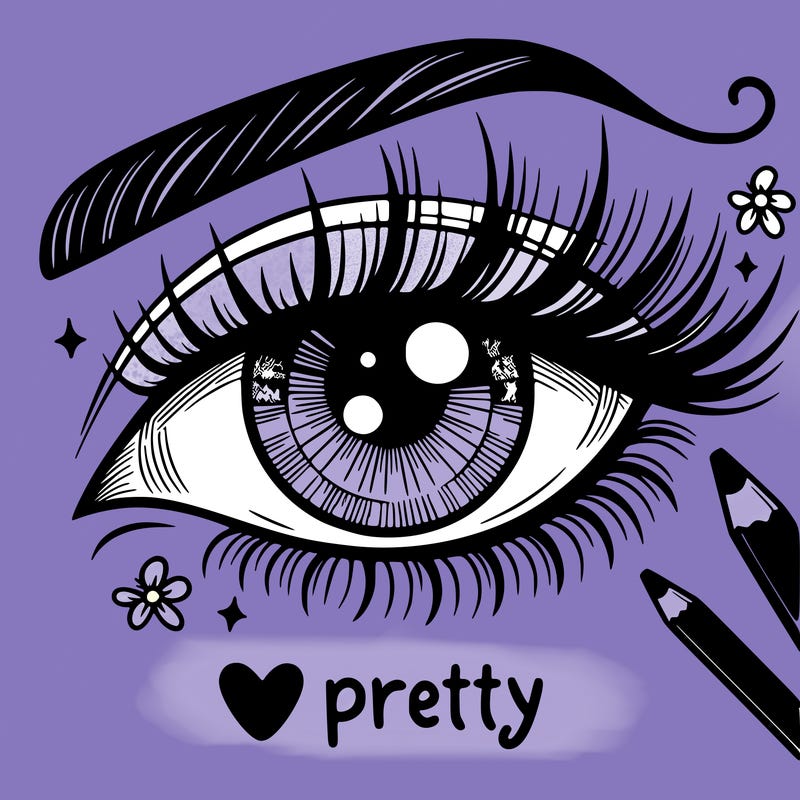 pretty eye