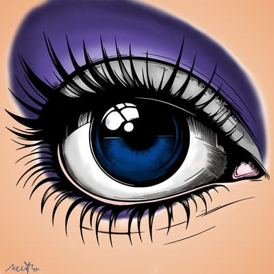 realistic eye
