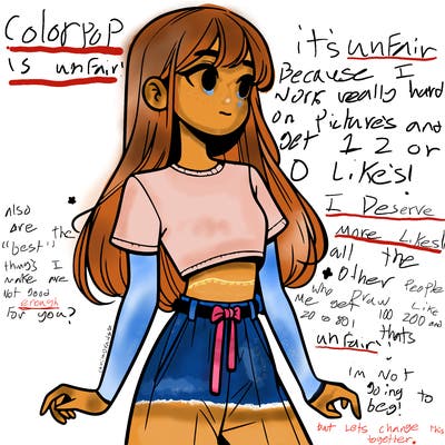 girl in a cute crop top