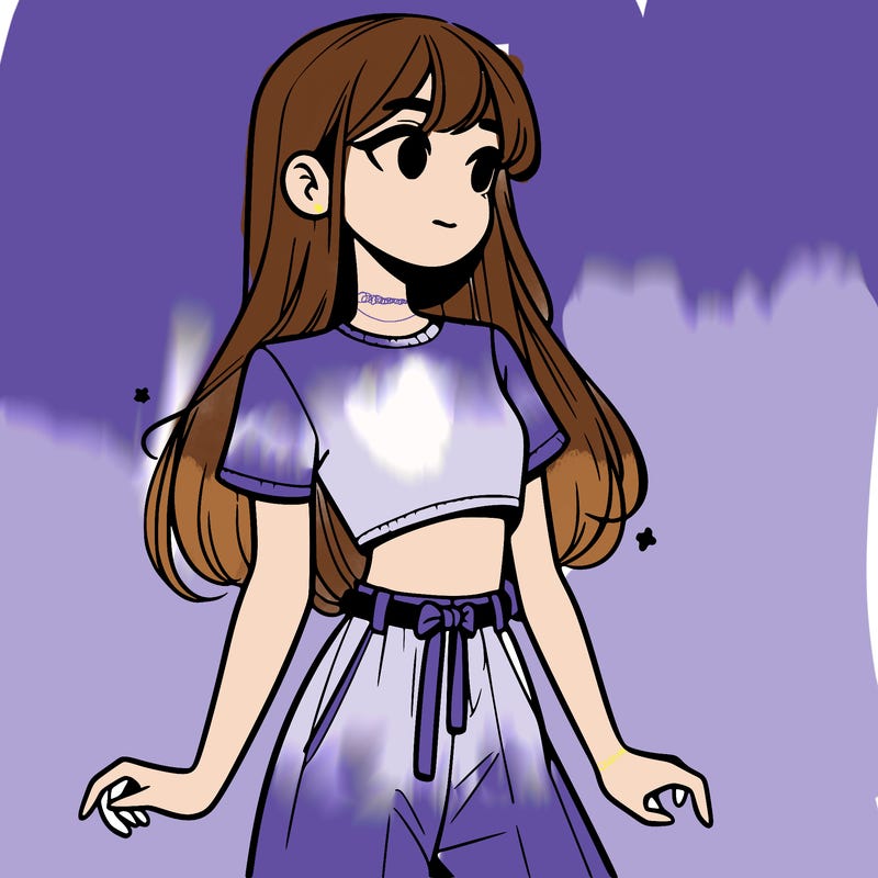 girl in a cute crop top