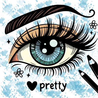 pretty eye
