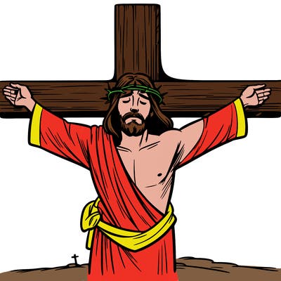 jesus on the cross