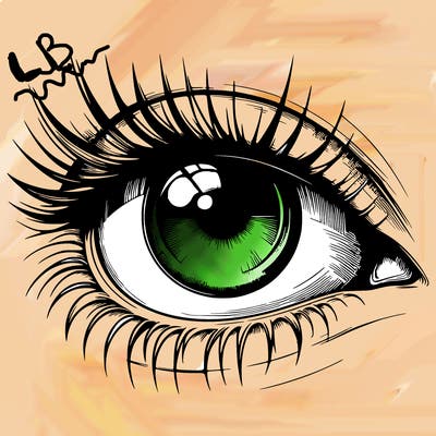 realistic eye