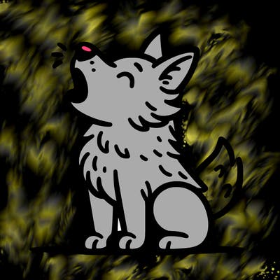 wolf howling