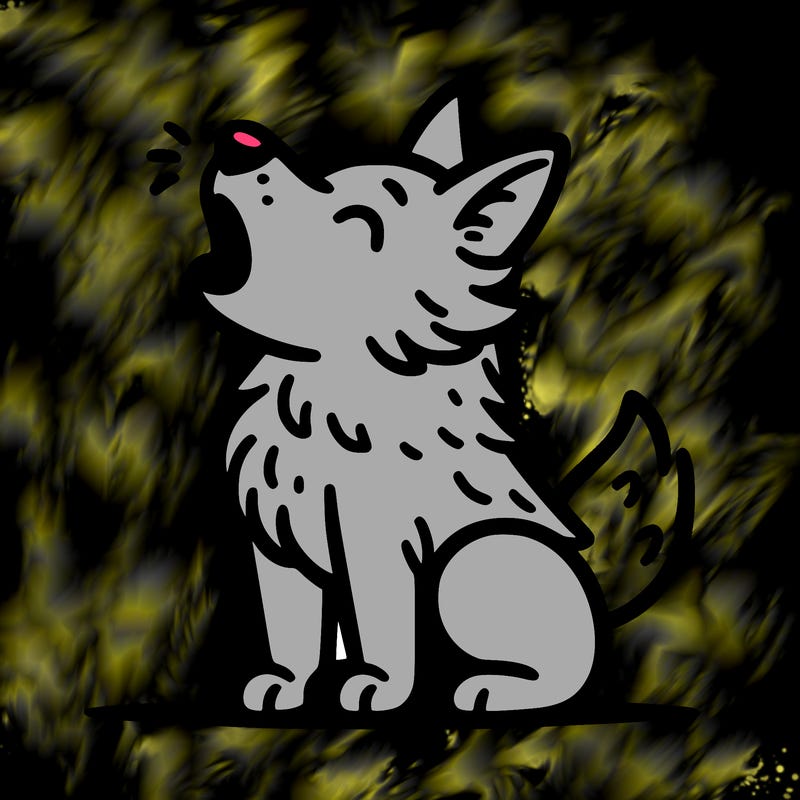 wolf howling