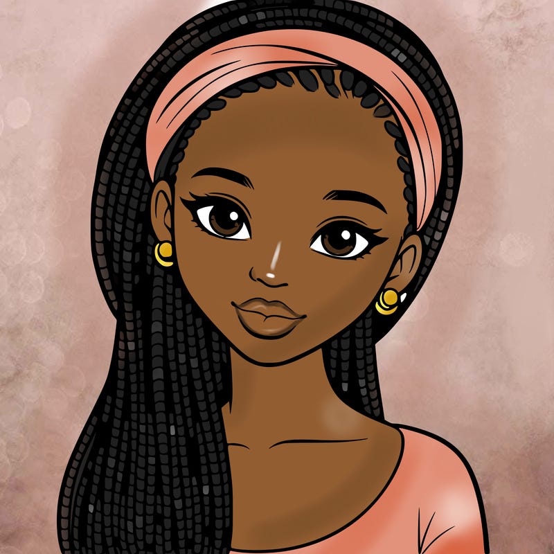 beautiful senegalese teenage girl