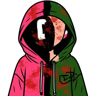 faceless girl in hoodie