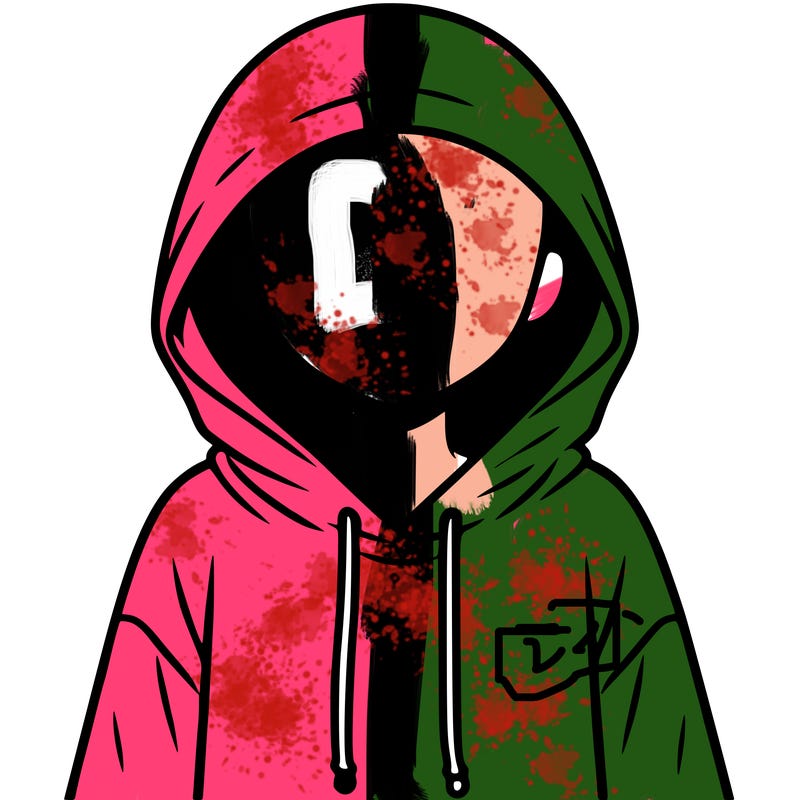 faceless girl in hoodie