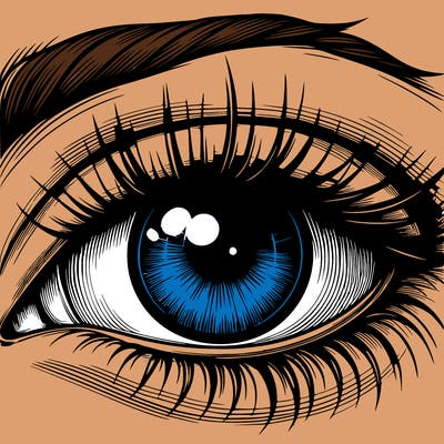 realistic eye