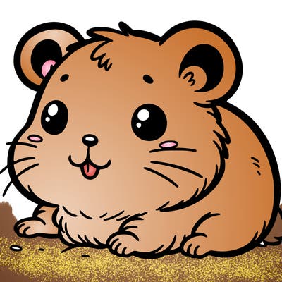 baby hamster