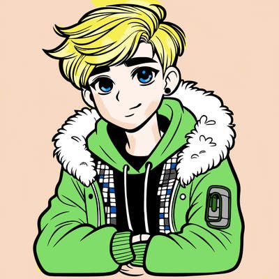 stylish teenager