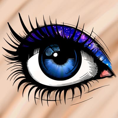 realistic eye