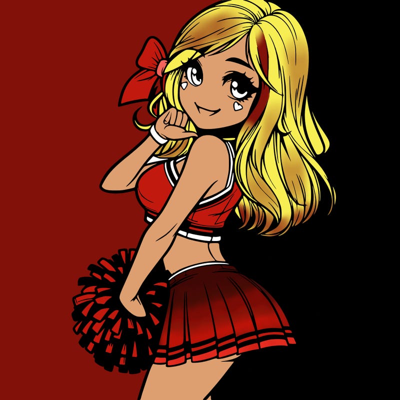 realistic cheerleader