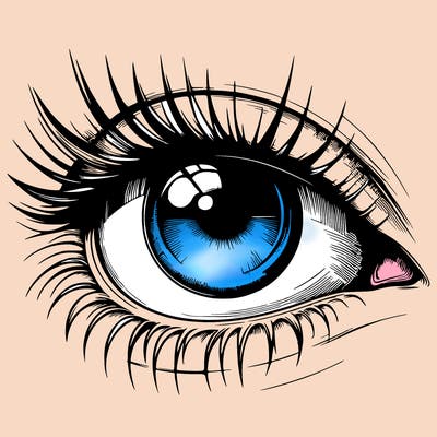 realistic eye