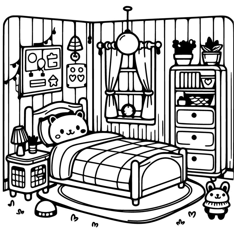 cute bedroom