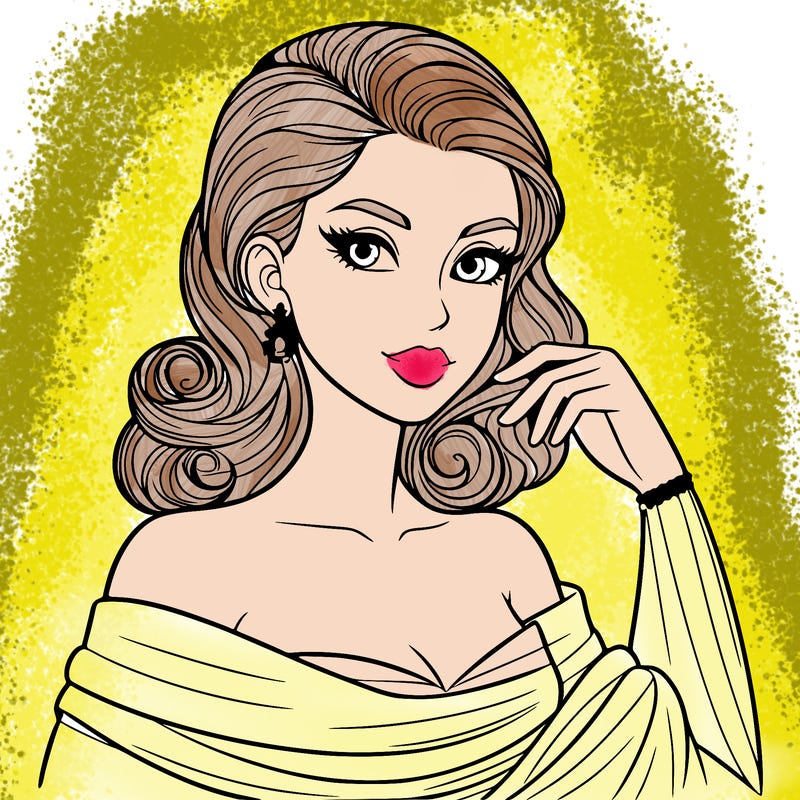 an elegant woman