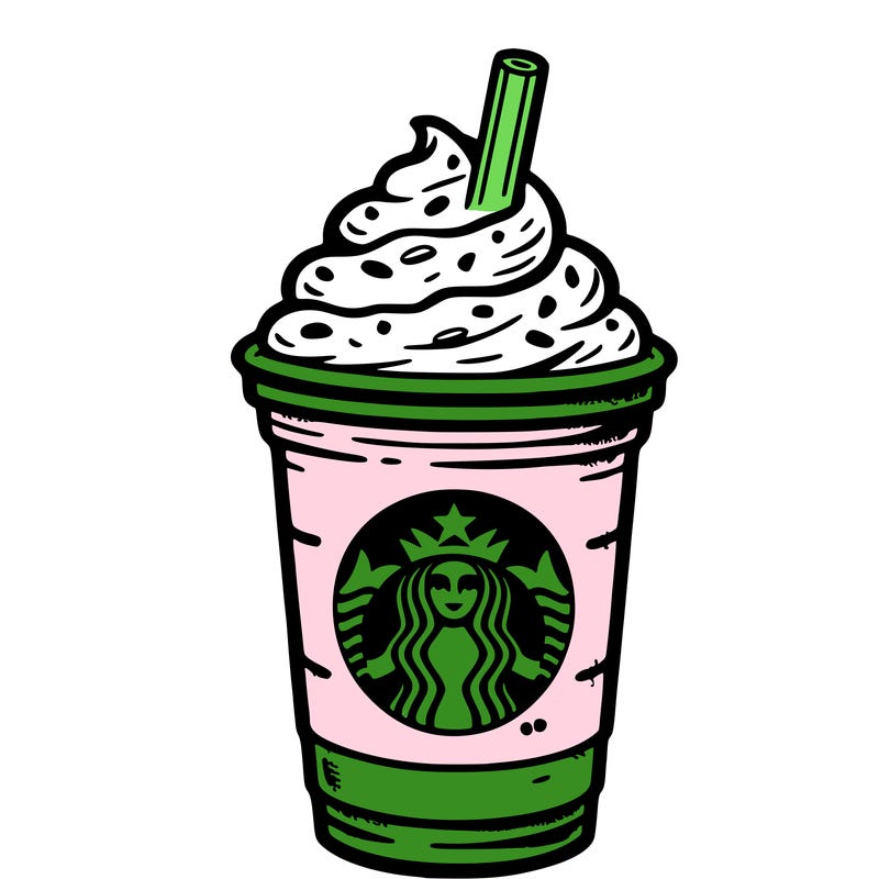 starbucks, frappuccino
