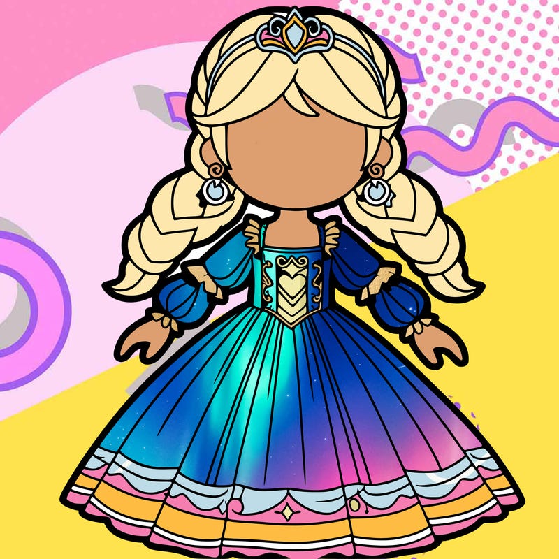 human girl with a costume