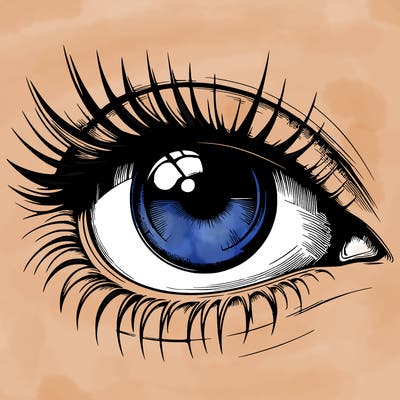 realistic eye