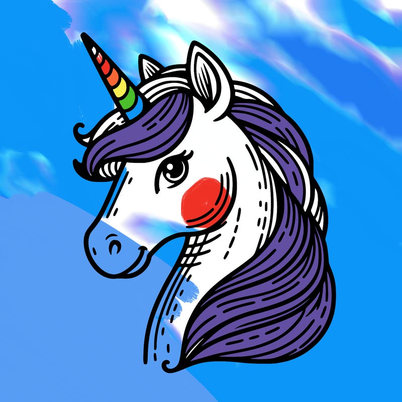 unicorn head