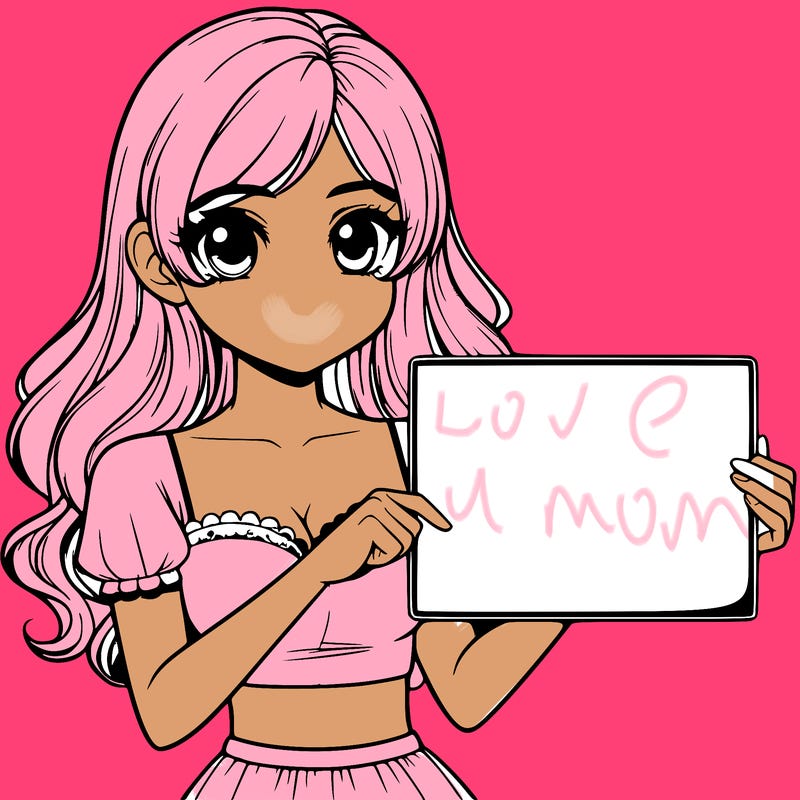 realistic pretty girl holding blank sign
