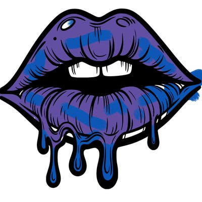 lips that look realistic and drip