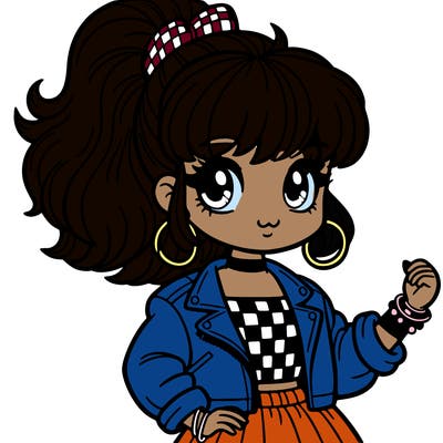 80s girl
