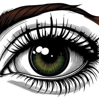 realistic eye
