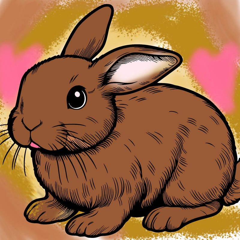 realistic bunny