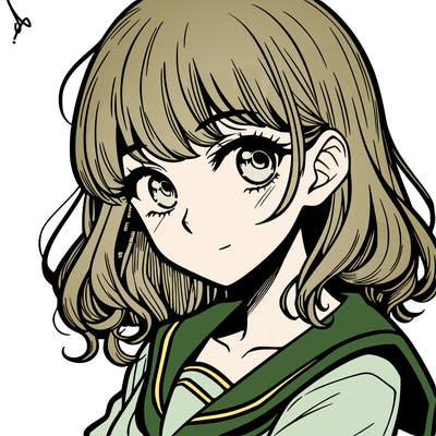 manga character popart