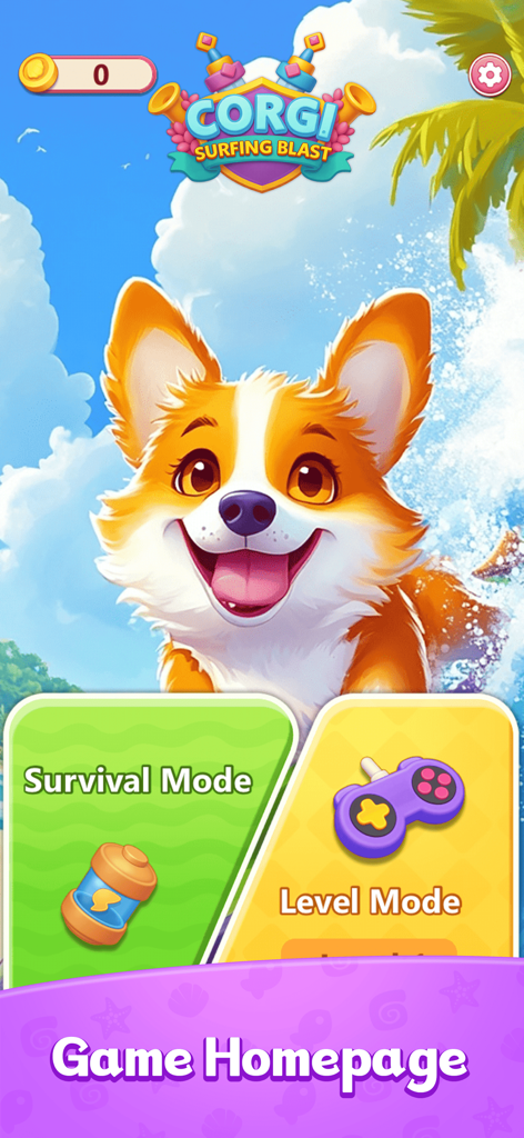Corgi Surfing blast - Games App | MWM