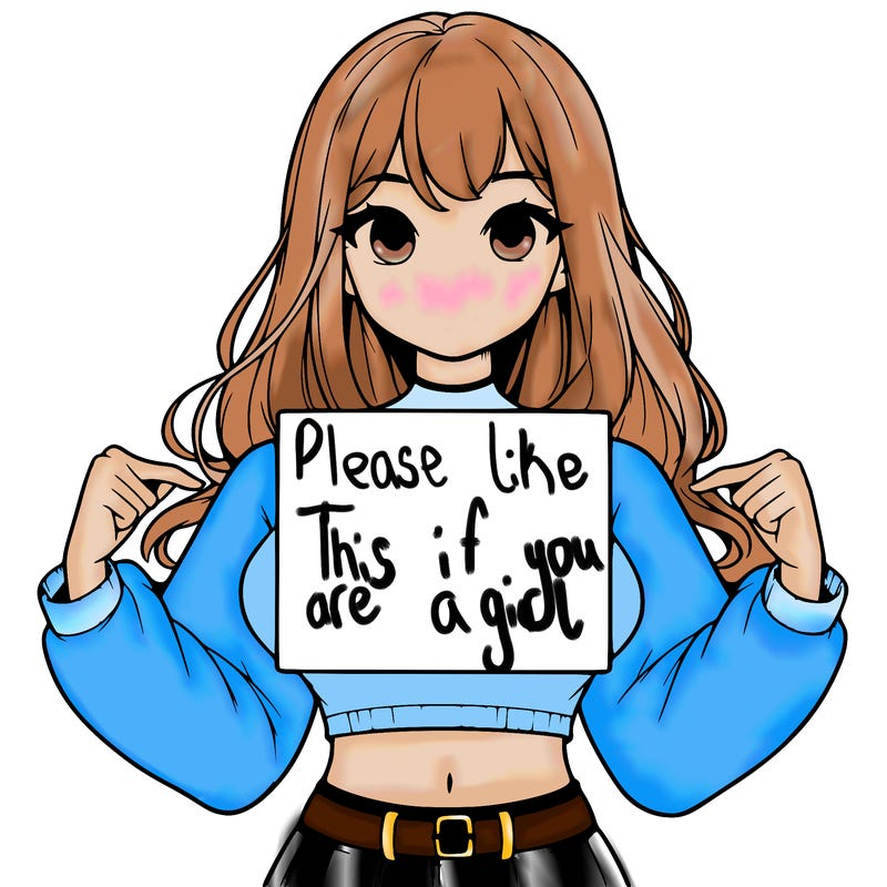 girl holding a blank sign in a long sleeve crop top